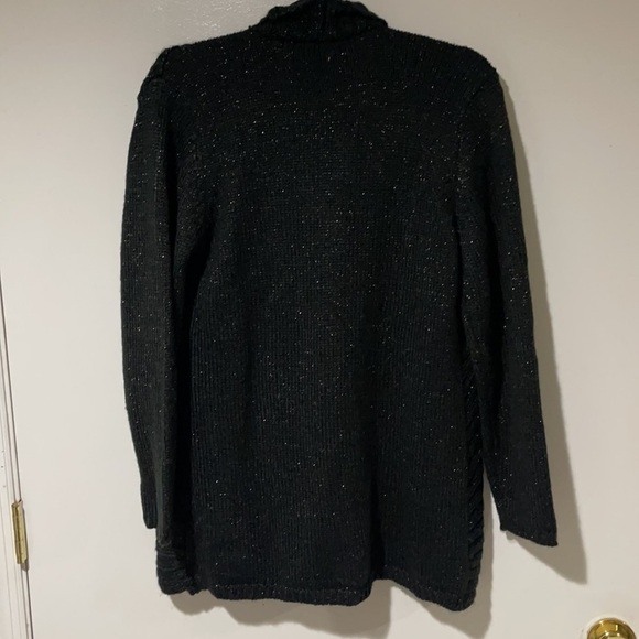 Covington Black Sweater Large Petite - Picture 5 of 8